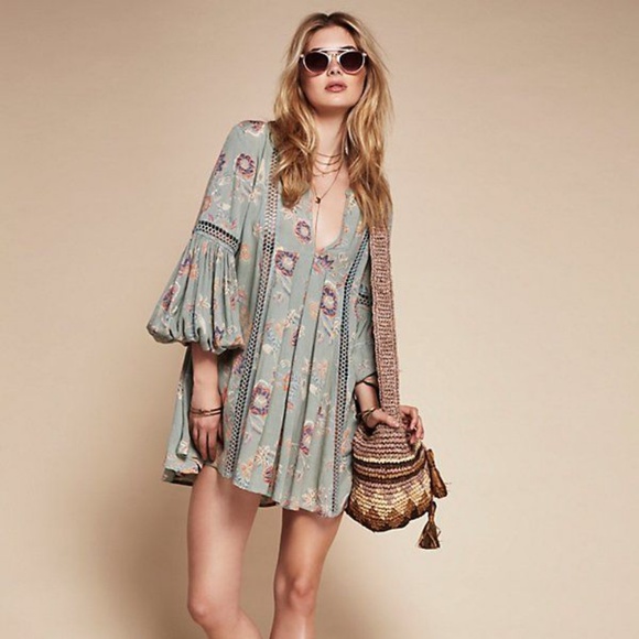Free People Tops - Free People Just the Two of Us Printed Tunic